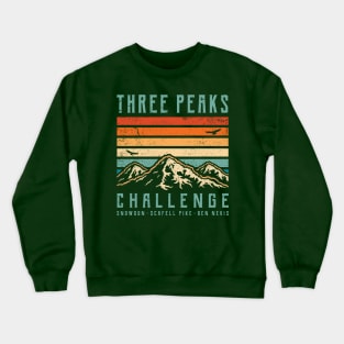 3 Peaks Challenge - Retro Crewneck Sweatshirt